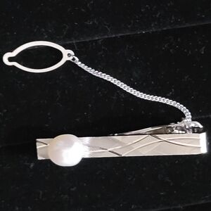Men's Freshwater Pearl Tie Bar